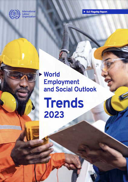 Copertina ILO - Trends 2023