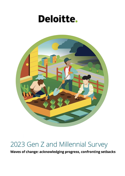 Deloitte, Gen Z & Millenians Survey 2023