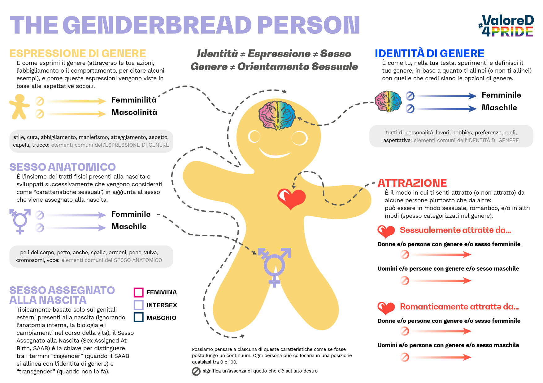 Genderbread usato nella campagna #ValoreD4STEM