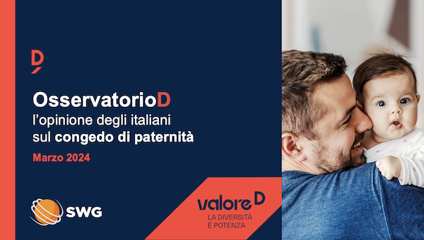 SWG - VALORE D _Osservatorio D - L'opinione degli italiani sul congedo parentale_ Marzo 2024