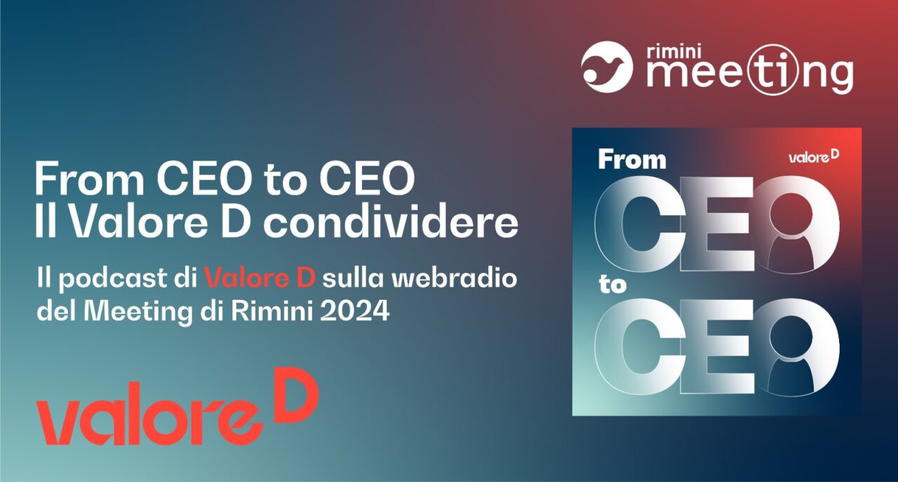 Locandina "From Ceo to CEO al Meeting di Rimini"