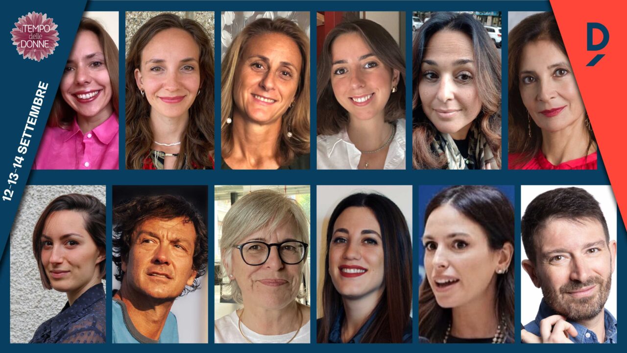 Locandina con partecipanti Valore D al Tempo delle Donne 2025