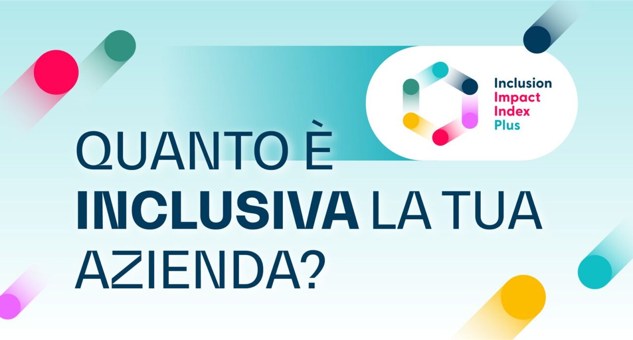 Copertina news con logo Incluso Impact Index Plus e scritta "Quanto è inclusiva la tua azienda?"